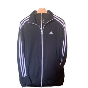 Adidas Women's Zip Up long sleeve lightweight jacket